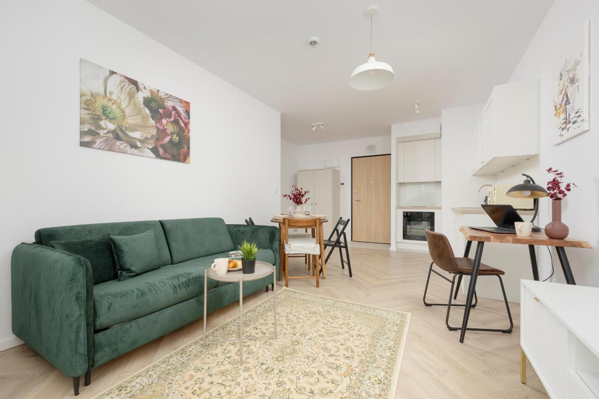 Modern Apartment With Balcony Near Aleje Jerozolimskie By Noclegi Renters Warszawa Exteriör bild
